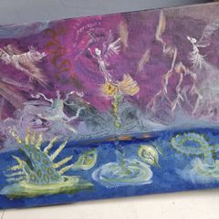 Saltwater Thunderstorm painting