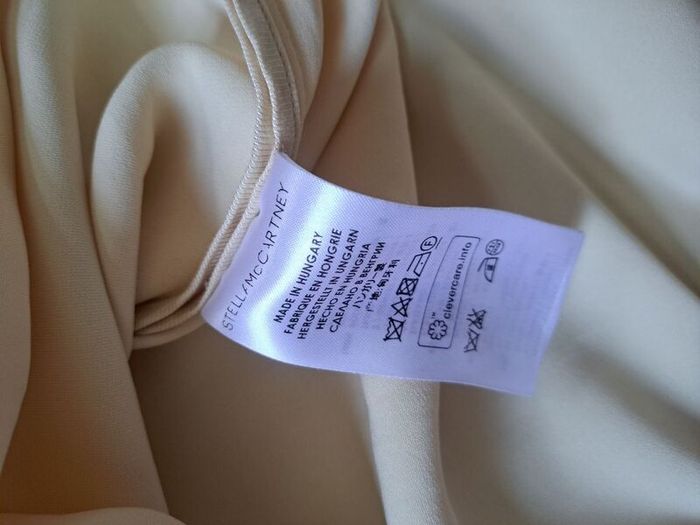 Stella Mccartney Cream Ruffle blouse M