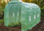 Polytunnel Greenhouse Poly Tunnels Gardening Walk In Pollytunnel Tent with Steel Frame