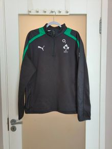 Vintage Puma Ireland Rugby IRFU fleece training top