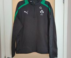 Vintage Puma Ireland Rugby IRFU fleece training top