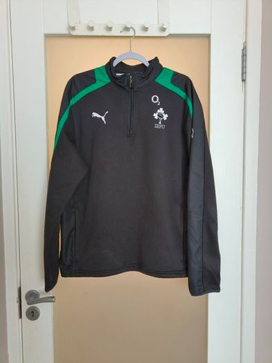 Vintage Puma Ireland Rugby IRFU fleece training top