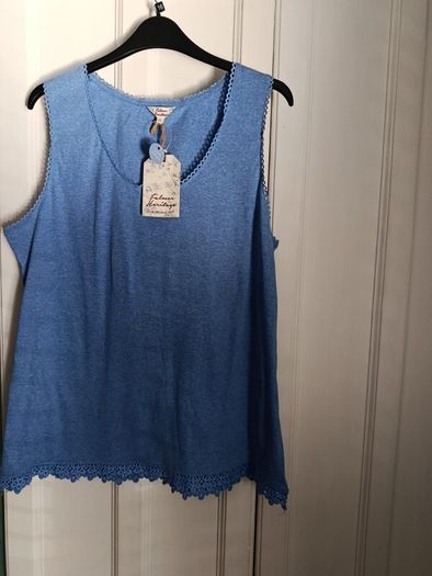 Falmer Heritage blue top