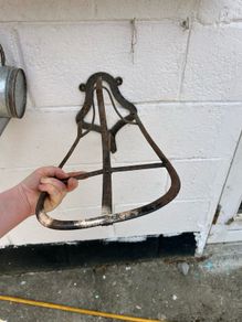 Antique saddle racks