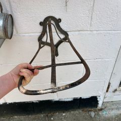 Antique saddle racks