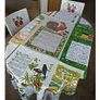 Funky Vintage Retro, Kitchen Kitsch, Caravan-Chic Cotton Calendar Tea Towel, for 1975, Perfect for Use or Vintage Craft Projects Image 8