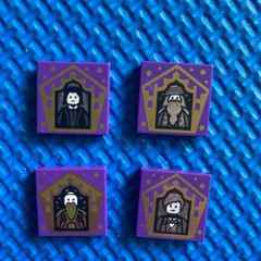 Collectible Lego Harry Potter Wizard Chocolate Frog Card Tiles