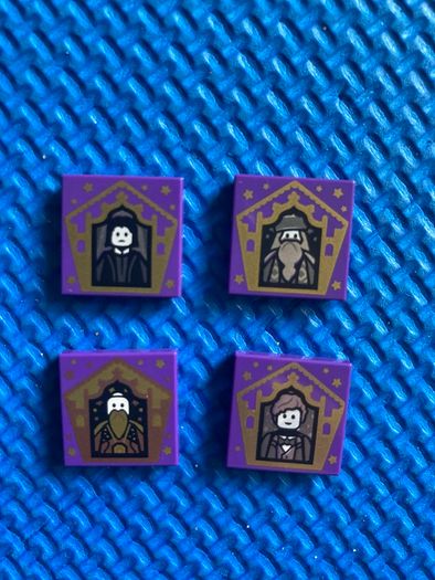 Collectible Lego Harry Potter Wizard Chocolate Frog Card Tiles