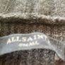 Allsaints Open Shoulder Able Cardigan Charcoal Grey Small Image 2
