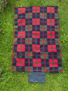 Picnic rug - fleece top and waterproof backing