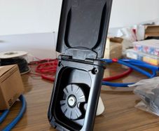 Campervan water filling point