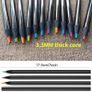 12pcs/Set Kawaii Rainbow Pencil 7 Colors Concentric Gradient Crayons Kids Gift Colored Pencils Art Painting Drawing stationery Image 2