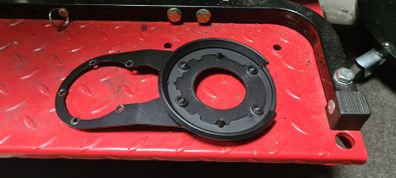 Mt07 givi tanklock and bracket