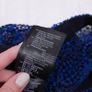 Sandro Royal Blue & Navy Floral Guipure Crochet Lace Midi Pencil Skirt 8UK/36EU Image 4