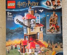 lego 75980 harry potter, attack on the burrow