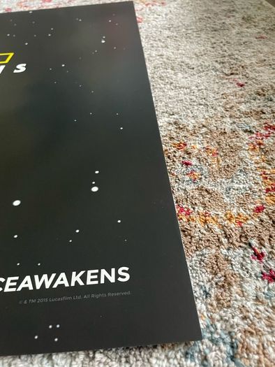 Star Wars - The Force Awakens - Quad Cinema Poster