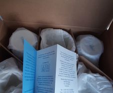 6 new newbridge mugs in box