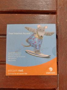 vintage eircom Internet Cd,, vintage communications,,,never opened,,a piece of irish history,,price includes post to anywhere in Ireland thank you, sold as seen