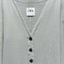 Zara Textured Jumpsuit Image 3