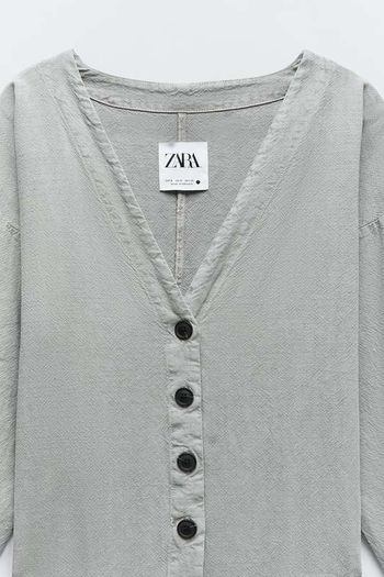 Zara Textured Jumpsuit
