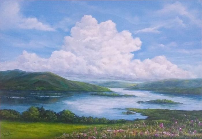 Original Acrylic  - Lakes of Killarney (70x100)
