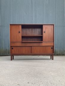 1960s Teak Highboard - Warehouse and Showroom Open Saturday 25th April 12 til 4pm Eircode R95T227