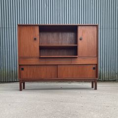 1960s Teak Highboard - Warehouse and Showroom Open Saturday 25th April 12 til 4pm Eircode R95T227
