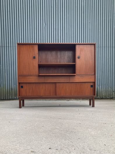 1960s Teak Highboard - Warehouse and Showroom Open Saturday 25th April 12 til 4pm Eircode R95T227
