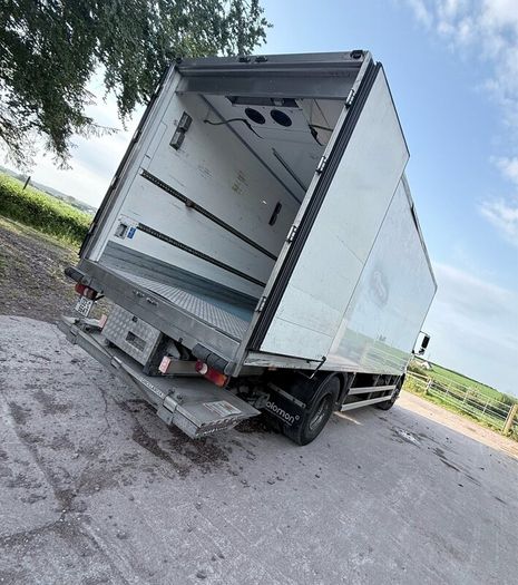 Mercedes Axor 1824 Fridge Truck Dhollandia Lift