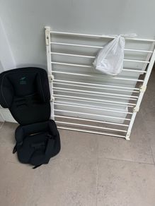 baby travel car seat and stairs guard