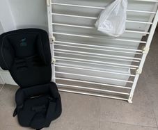 baby travel car seat and stairs guard