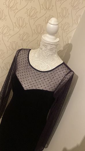 Dress New Oasis deep purple Velvet