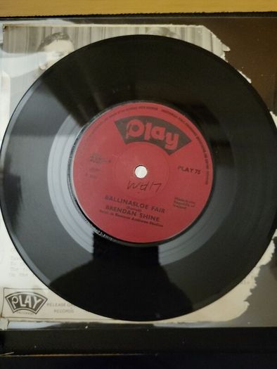 Brendan Shine Abbeyshrule Ballinasloe Fair 7 inch Vinyl Record Irish Press