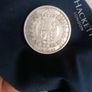 1887 Silver Half Crown Coin Image 2