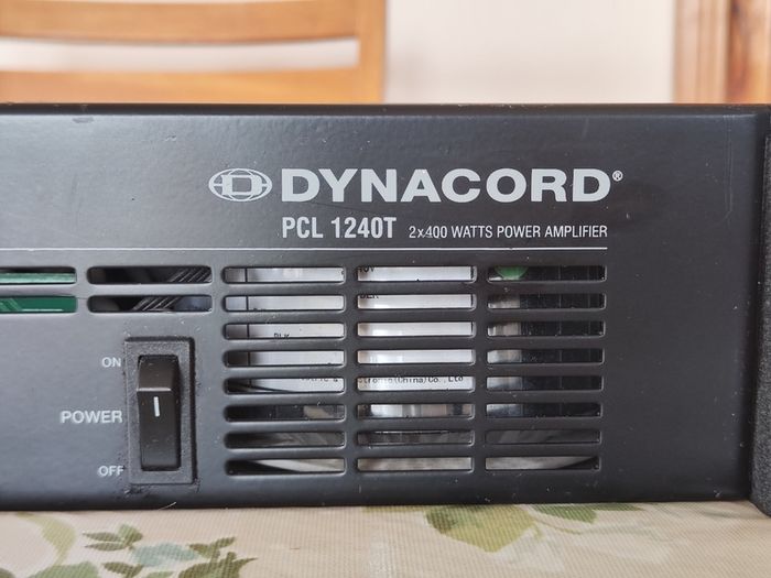 Dynacord Pcl-1240t Power Amplifier