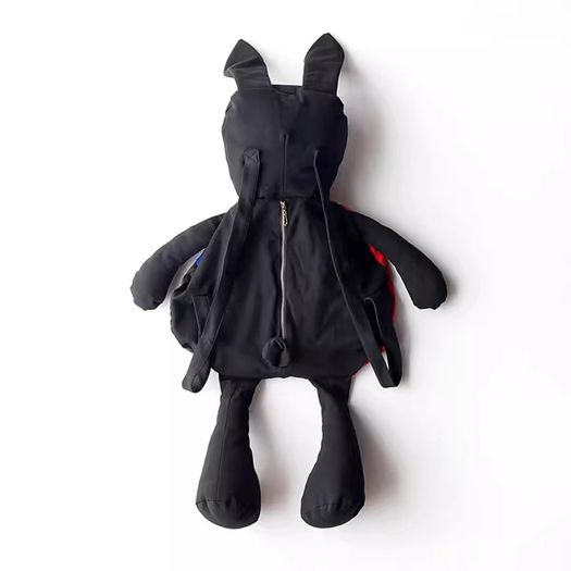 Designer Oversized Embroidered Bunny Backpack  Brand New