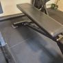 COMPLETE gym setup squat rack + barbell + over 200kg worth of plates and adjustable bench Image 4