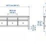 Ikea Hemnes TV Bench Image 2