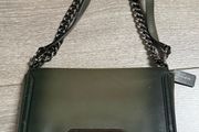 coach crossbody khaki green