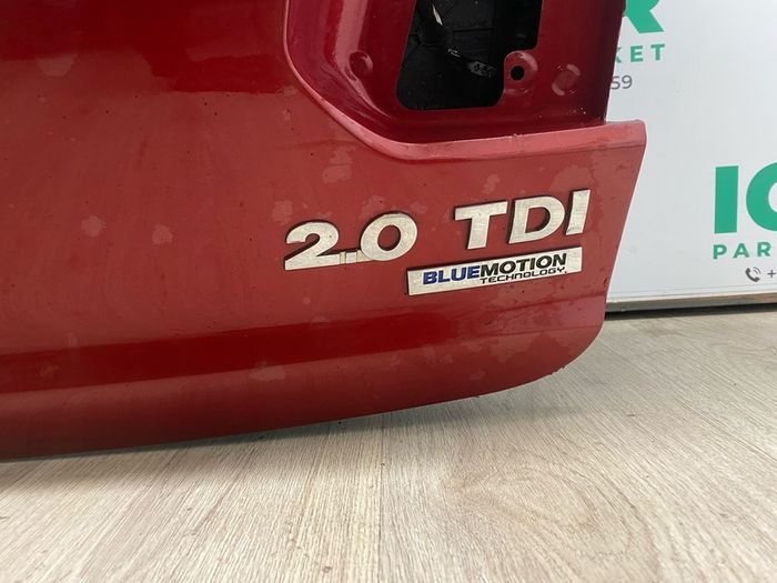 2012 Volkswagen Golf Tailgate Bootlid Red