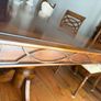 Ashley Furniture Extending Dining Table Solid Wood 6 Chairs Image 4