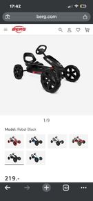 Brand new unboxed Berg Reppy Go kart