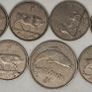 Ireland Shilling and Florin Lot 1954 1951 1959 1962 Shillings 1964 Florin Image 6