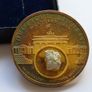 Berlin wall Germany reunification 1990 Gold gilded proof in case Image 2