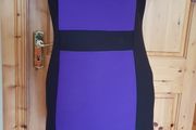 BNWT Size 10 Black &amp; Purple Dress