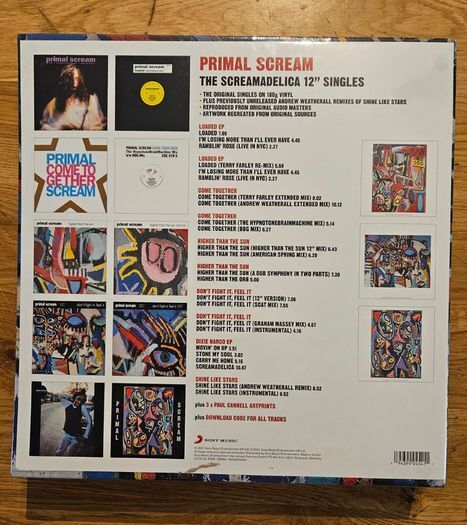 Primal Scream "The Screamadelica 12" Singles" Sealed Box Set