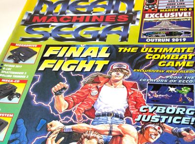 Sega Mean Machines Magazine Issue MAR No.6 - Final Fight - 1992