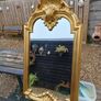 Vintage Gold Arch Framed Mirror Image 2
