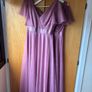 Two bridesmaid dresses blush pink size M and L Image 2