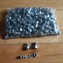 100x New Chrome Rod Brake Bicycle Lock-nuts Image 2